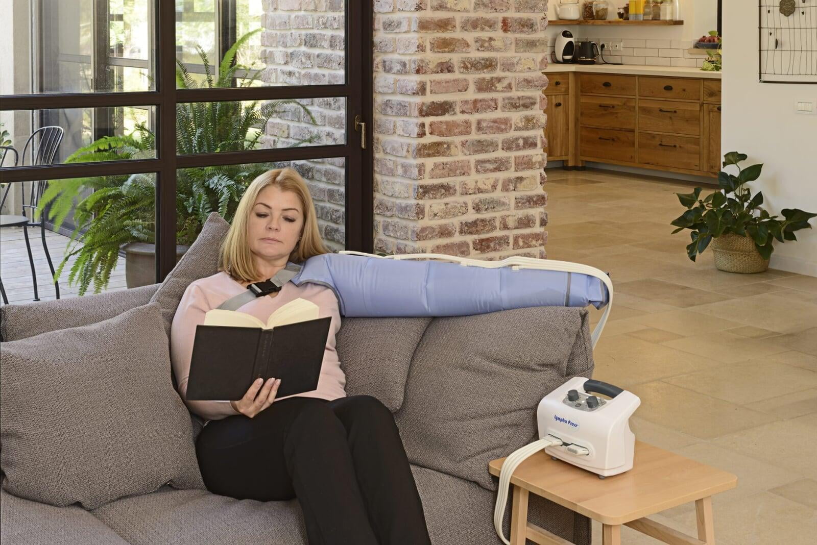 LYMPHA PRESS® , 4 CHAMBER ARM SLEEVE